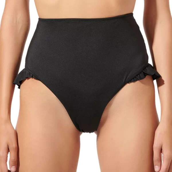 Γυναικείο Μαγιό Bikini Bottom BLU4U Brazilian Ψηλοκάβαλο Λευκό