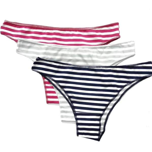 Γυναικεία Σλιπάκια Brazilian COTONELLA Ριγέ (3pack)