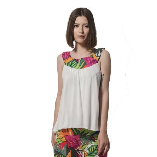 Γυναικείο Top LUNA Beachwear Mojito Λευκό