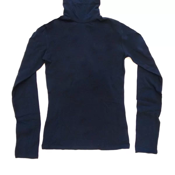 Γυναικείο Τοπ COTONELLA in&out Μακρυμάνικο Ζιβάγκο Μπλε