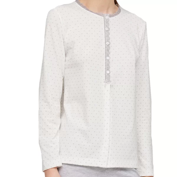 Γυναικεία Πιτζάμα NOIDINOTTE Με Μικροσχέδιο Καρδιές