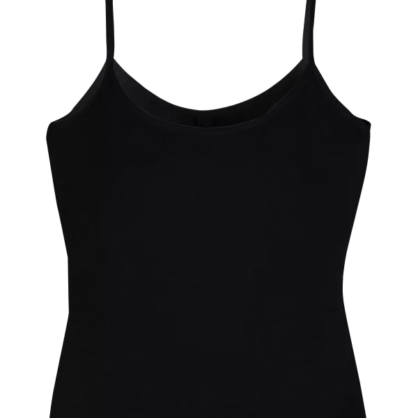 Γυναικείο Φανελάκι Με Τιράντα MINERVA Μπριτέλα Modal Μαύρο