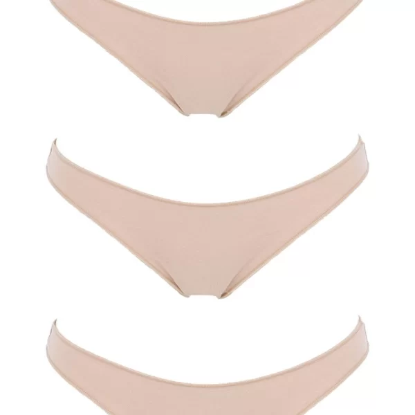 Γυναικεία Σλιπ String COTONELLA (3 Pack) Μπεζ