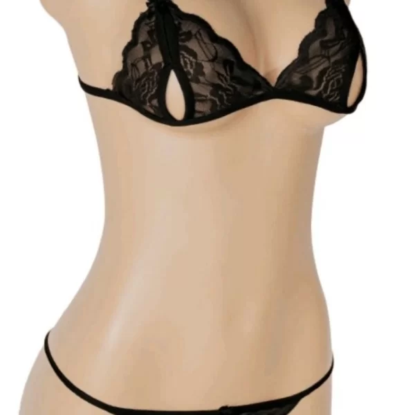 Sexy Σετ Γυναικείων Εσωρούχων Μαύρο