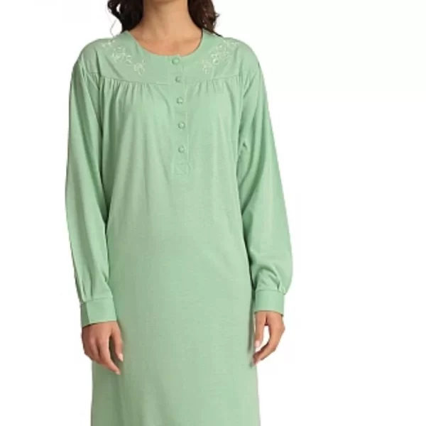 Γυναικείο Νυχτικό Με Πατιλέτα Μέντα