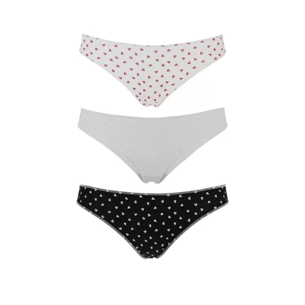 Γυναικεία Σλιπ Mini COTONELLA (3 Pack) Πολύχρωμα