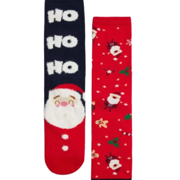 Γυναικείες Κάλτσες Ysabel Mora Xmas (2 Pack) Πολύχρωμα