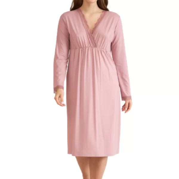 Γυναικείο Νυχτικό Harmony Ροζ