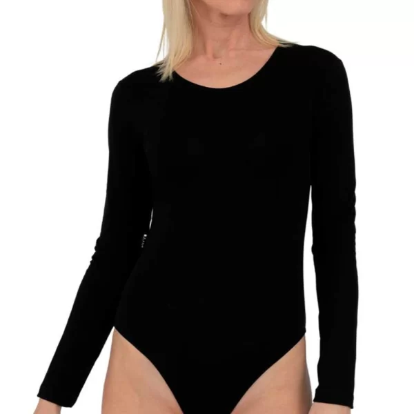 Γυναικείο Κορμάκι Nina Club Μακρύ Μανίκι Μαύρο