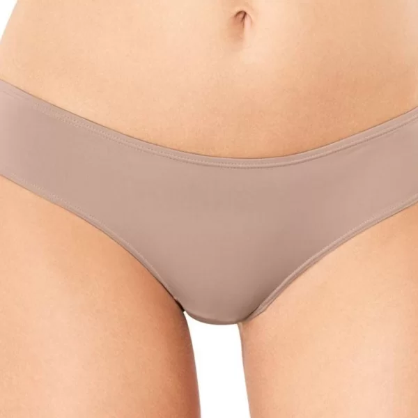 Γυναικείο Σλιπ TRIUMPH Lovely Micro Brazilian String Μπεζ Σκούρο