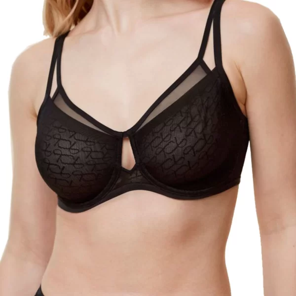 Γυναικείο Σουτιέν Triumph Signature Sheer W01 EX Μαύρο