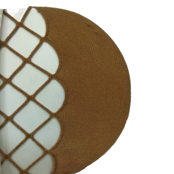 Γυναικείο Καλτσάκι Filodoro διχτυωτό Καφέ