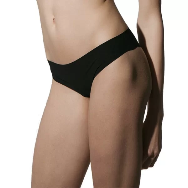 Γυναικείο σλιπάκι LUNA Secret Sense Lazer Brazil Μαύρο