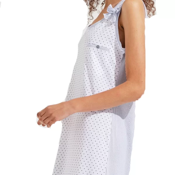Γυναικείο Νυχτικό NOIDINOTTE Hearts τιράντα Λευκό