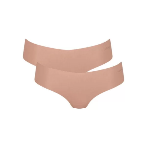 Γυναικείο Σλιπάκι SLOGGI Zero Modal H Hipster (2 Pack) Μπεζ Σκούρο