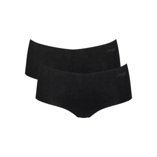 Γυναικείο Σλιπάκι SLOGGI Zero Modal H Short (2 Pack) Μαύρο