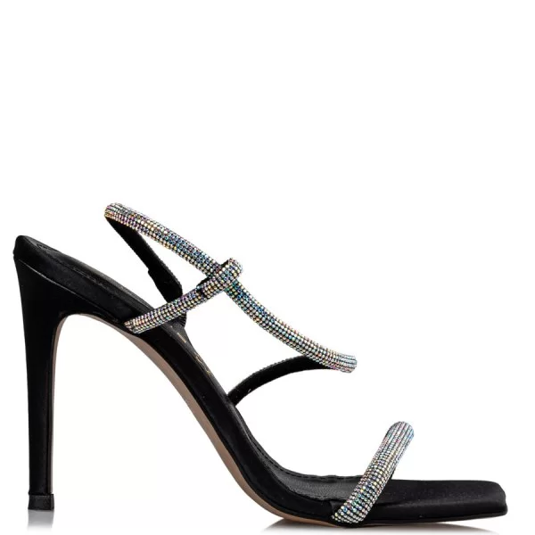 CRYSTAL EMBELLISHED SANDALS