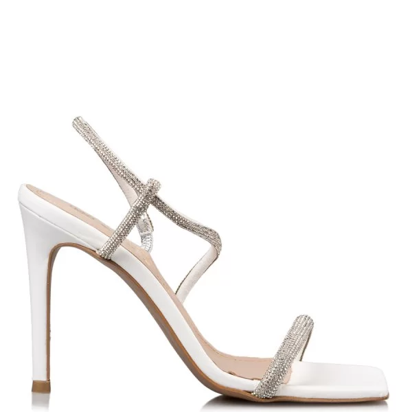 CRYSTAL EMBELLISHED SANDALS