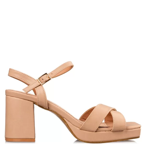PLATFORM HEEL SANDALS