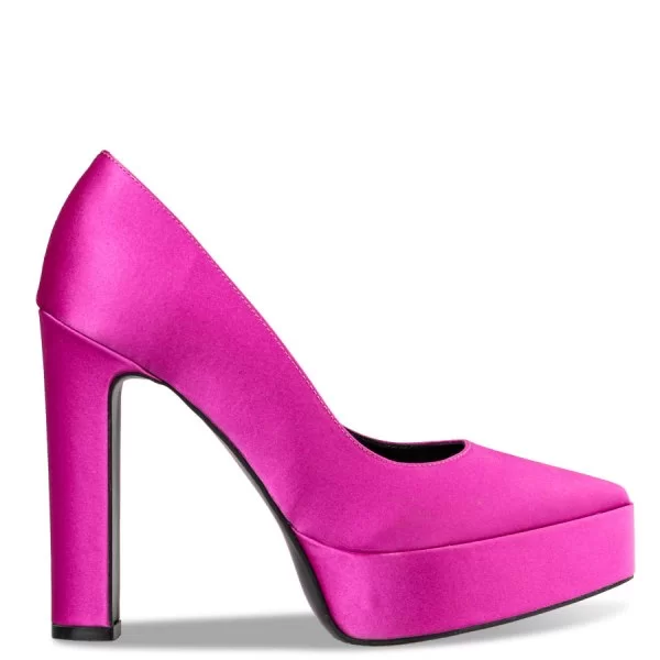 PLATFORM HEEL PUMPS