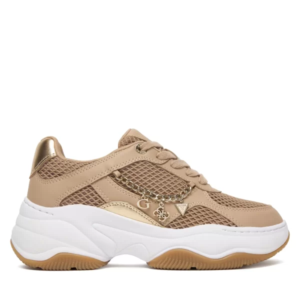 Guess Γυναικείο Sneaker Harpaa FLPHARELE12-OAT Μπεζ
