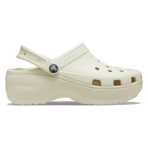 CROCS Classic Platform Clog W 206750 2Y2 Bone
