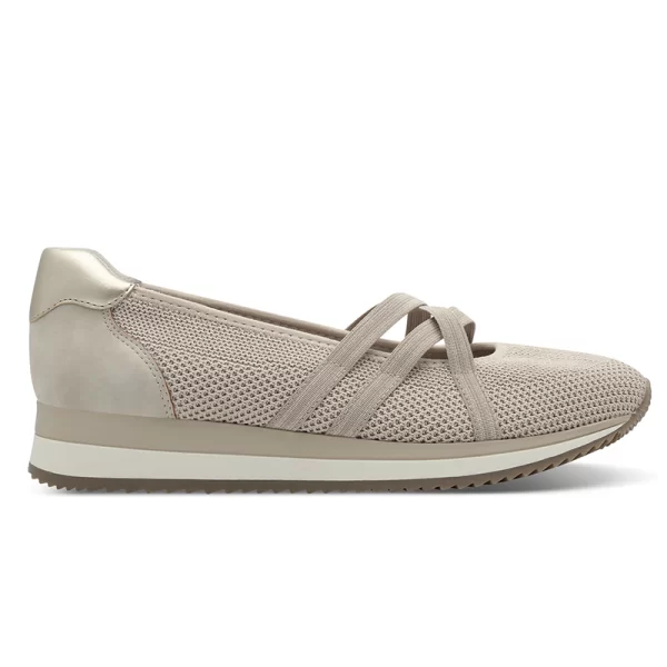 Jana Softline ΓΥΝΑΙΚΕΙΑ ΜΠΑΛΑΡΙΝΑ 8-22173-42 499 BEIGE/GOLD