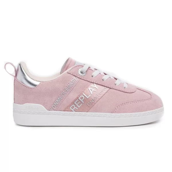 REPLAY SHOES WOMAN GBZ49 .202.C0001L 516 LT PINK SILVER