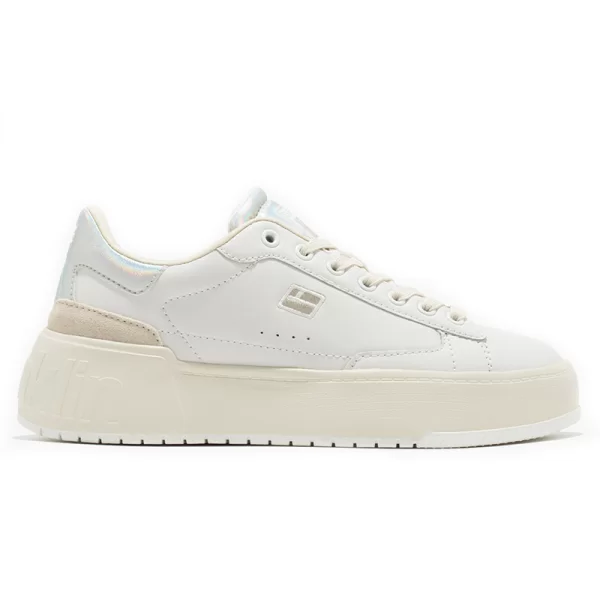 D.FRANKLIN ΓΥΝΑΙΚΕΙΟ SNEAKER COURT TENNIS DFSH321094 SILVER