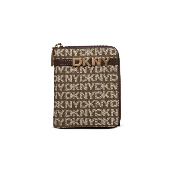 DKNY ΓΥΝΑΙΚΕΙΟ ΠΟΡΤΟΦΟΛΙ AVRIL R5215M25 CHINO/CHOCOLATE N42