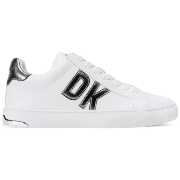 DKNY ΓΥΝΑΙΚΕΙΟ SNEAKER ABENI K3541050 4WN WHITE/NICKEL