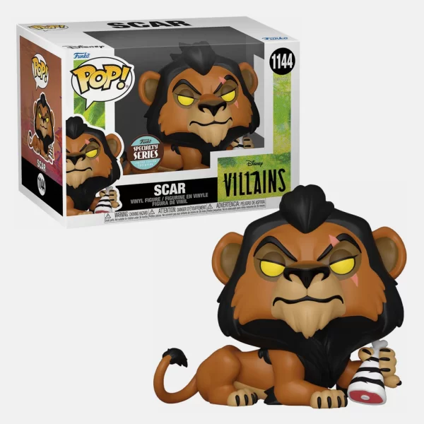 Funko Pop! Disney Villains: Lion King - Scar (With (9000146179_1523)