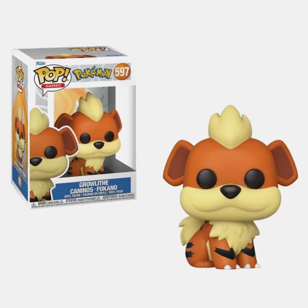 Funko Pop! Games: Pokemon - Growlithe Caninos Fuka (9000171485_1523)