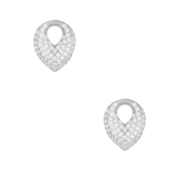 Σκουλαρίκια από ασήμι 925° “Foglia”