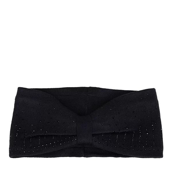 Γυναικείο Πλεκτό Headband με Strass Λεπτομέρειες