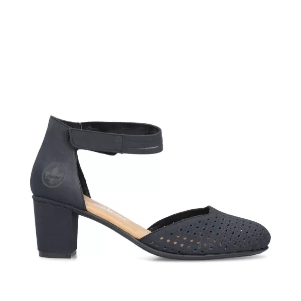 Rieker 41050-15 Ανατομική Γόβα Μπλε 7cm