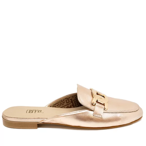 Bigshoes GA1148-06 Δερμάτινο Mule Μπρονζέ