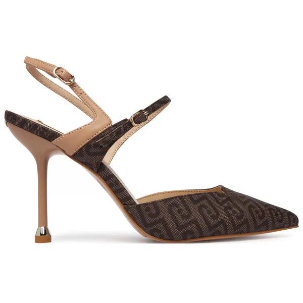 LIU JO καφέ slingbacks DEMI