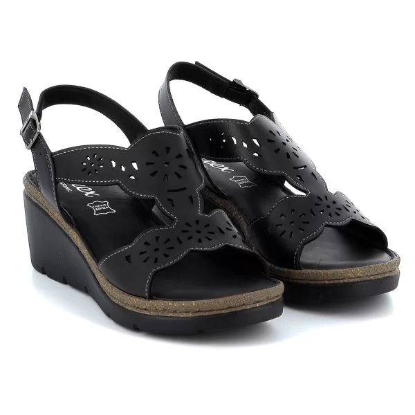 PAREX Γυναικείο Πέδιλο - 11725020.B - ΜΑΥΡΟ