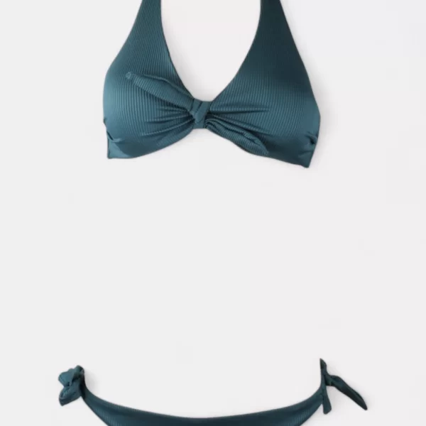 Γυναικείο Μαγιό Μπικίνι Κυπαρισσί Rib CL1186-4-Κυπαρισσί