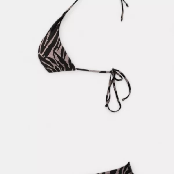 Γυναικείο Μαγιό Zebra Print Μαύρο CL5137-Μαύρο