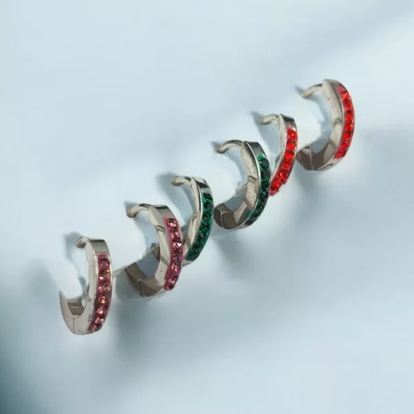 ΣΚΟΥΛΑΡΙΚΙΑ ΣΕΤ 3 ΚΡΙΚΑΚΙΑ ΑΤΣΑΛΙ ΑΣΗΜΙ ΜΕ ΣΤΡΑΣ ΚΟΚΚΙΝΟ, ΠΡΑΣΙΝΟ, ΜΩΒ