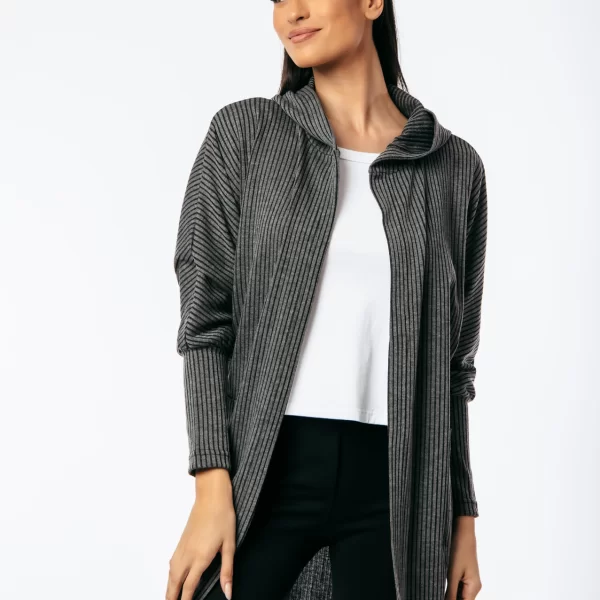 ΖΑΚΕΤΑ ΜΑΚΡΙΑ ΜΕ ΚΟΥΚΟΥΛΑ ΚΑΙ ΤΣΕΠΕΣ Γκρι