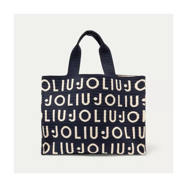 Shopping bag Liu Jo L TOTE KNITTED LOGO