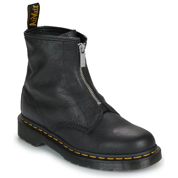 Μπότες Dr. Martens 1460 Front Zip Black Virginia
