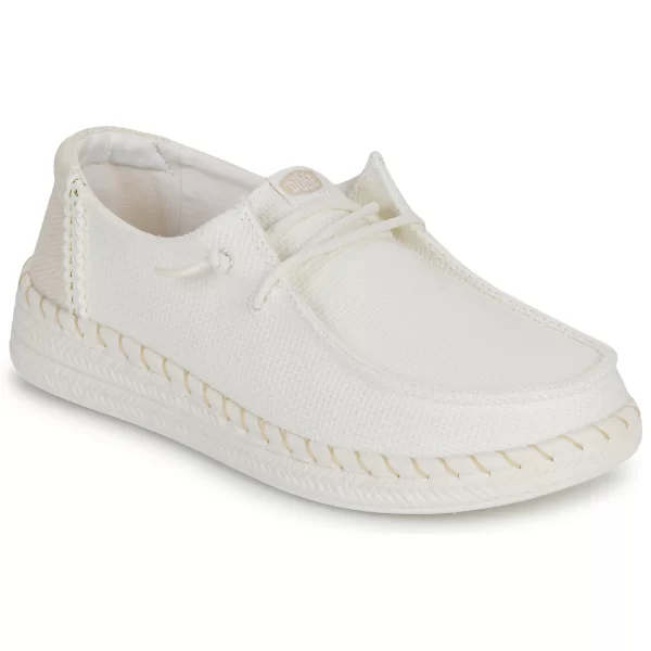 Slip on HEYDUDE Wendy Espadrille Woven White
