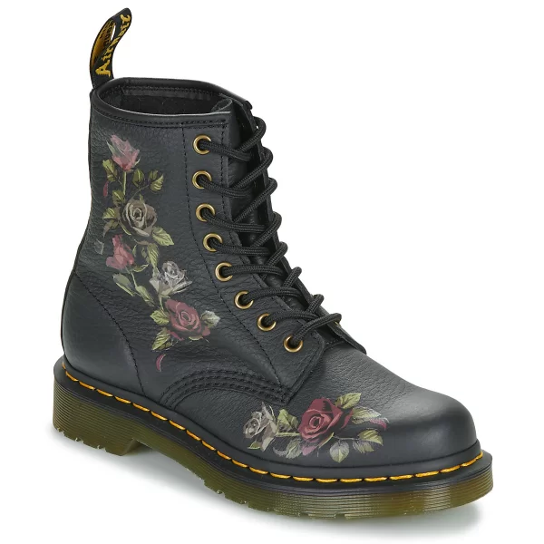 Μπότες Dr. Martens 1460 DECAYED ROSES CLASSIC TUMBLED NAPPA