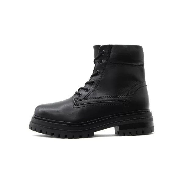 Μποτάκια/Low boots Creator LEATHER BIKER BOOTS WOMEN
