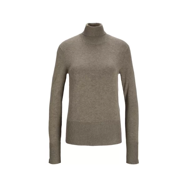 Πουλόβερ JJXX Noos Ava L/S Roll Neck - Brindle