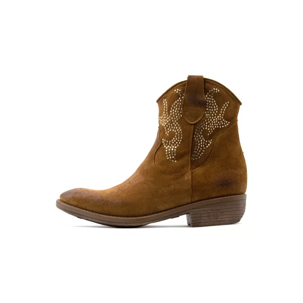 Μποτάκια/Low boots Divine Follie SUEDE LEATHER ANKLE BOOTS WOMEN